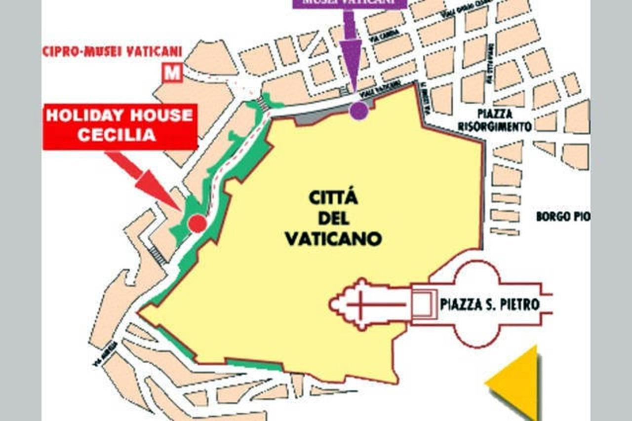 Garden Flat By Vatican Walls Rom Exteriör bild